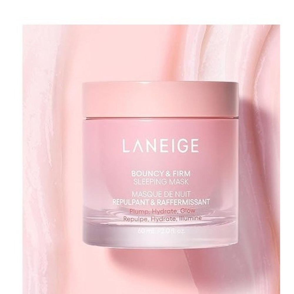 LANEIGE‎ Bouncy and Firm Sleeping Mask with Peony & Collagen 2 oz Sealed